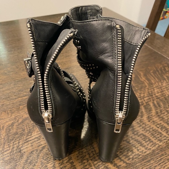 Steve Madden Comet Studded Western Booties - Picture 4 of 8